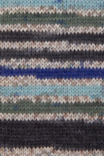 Wolle Gründl / Coventry (04) - Sockenwolle 100g, 4-fädig - 75% Schurwolle, 25% Polyamid, für Nadelstärke 2,5-3,0mm – Bild 2