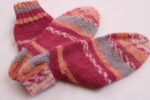 Gr. 38/39 - Wollsocken handgestrickt aus Wolle Gründl Hot socks Norwich (03)