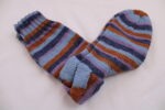 Gr. 38/39 - Wollsocken handgestrickt aus Wolle Gründl Hot socks Sensitive (01) - vegan, ohne Schurwolle, allergikergeeignet