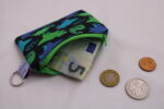 Kleine Kinder-Geldbörse/ Kinder Portemonnaie/ Geldbeutel "Mini-Dinosaurier", mit Reißverschluss und Schlüsselring – praktisch, leicht und handlich – Bild 2