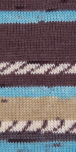 Wolle Gründl / Norwich (04) - Sockenwolle 100g, 4-fädig - 75% Schurwolle, 25% Polyamid, für Nadelstärke 2,5-3,0mm – Bild 2