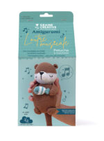 DIY-Häkelset mit Spieluhr "Musikalischer Otter" von Graine Créative,  Häkelkit, Komplette Materialpackung, Häkelpaket, Handarbeitsset, DIY-Kit – Bild 3