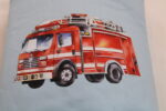 Lenkertasche / Fahrradtasche für Kinder mit Motiv "Feuerwehr", für Fahrrad, Roller, Laufrad, mit Zugband zu schließen, für Jungs oder Mädchen – Bild 8