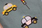BRUSTBEUTEL / Umhängetäschchen für Kinder "Fahrzeuge" mit Klarsichtfach mit Reflektorstreifen; Geldbörse, Fahrkartentasche, Kindergeldbeutel – Bild 5