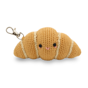 hardicraft DIY-Häkelset "Croissant", Häkelkit, Materialpackung, Häkelpaket, Handarbeitsset, DIY-Kit