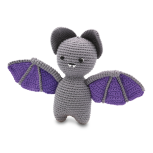 hardicraft DIY-Häkelset "Bianca Fledermaus", Häkelkit, Materialpackung, Häkelpaket, Handarbeitsset, DIY-Kit