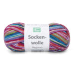 Happy Hobby VEGANO (03) - vegane, schurwollfreie Sockenwolle, 100g, 4-fädig, für Nadeln 2.5 - 3.0mm