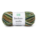 Happy Hobby VEGANO (06) - vegane, schurwollfreie Sockenwolle, mit Bambusviskose, 100g, 4-fädig, für Nadeln 2.5 - 3.0mm