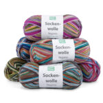 Happy Hobby VEGANO (02) - vegane, schurwollfreie Sockenwolle, mit Bambusviskose, 100g, 4-fädig, für Nadeln 2.5 - 3.0mm – Bild 3
