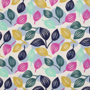 Dekostoff "Dots & Leaves" by Emjo; Webware aus 100% Baumwolle, CANVAS