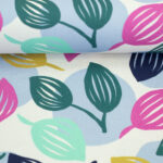 Dekostoff "Dots and Leaves" by Emjo;  Webware aus 100% Baumwolle, CANVAS – Bild 3