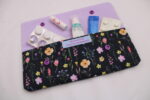Bindentasche, Etui für Damenbinden, Inkontinenzvorlagen, Slipeinlagen / Kosmetiktäschchen / Hygienetäschchen / Medikamententäschchen – Bild 5
