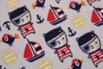 BRUSTBEUTEL / Umhängetäschchen für Kinder "Piratenbär" mit Klarsichtfach mit Reflektorstreifen; Geldbörse, Fahrkartentasche, Kindergeldbeutel – Bild 4