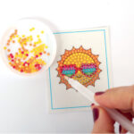 Wundertüte, Überraschungstüte, Gastgeschenk, Mitgebsel Kinderparty "Diamond-Painting" – Bild 7