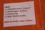 Wundertüte, Überraschungstüte, Gastgeschenk, Mitgebsel Kinderparty "Einhorn" - verschiedene Füllungen – Bild 4