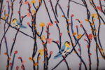PRYM All-in-one Handarbeitstasche "Blue Birds" – für Näh-, Strick- und Häkelzubehör, ohne Inhalt – Bild 3