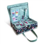 PRYM All-in-one Handarbeitstasche "Needle + Thread" – für Näh-, Strick- und Häkelzubehör, ohne Inhalt