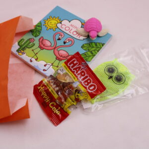 Wundertüte, Überraschungstüte, Gastgeschenk, Mitgebsel Kinderparty "Mini-Malbuch"