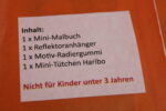 Wundertüte, Überraschungstüte, Gastgeschenk, Mitgebsel Kinderparty "Mini-Malbuch" – Bild 4