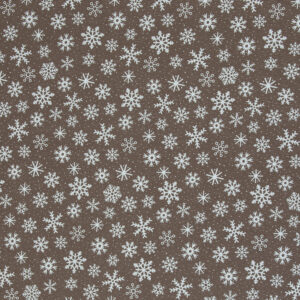 Dekostoff "Schneegestöber, schlammfarben" Webware aus 100% Baumwolle, CANVAS