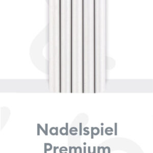 Gründl Strumpfstricknadeln, Nadelspiel PREMIUM, 3.5mm, 15cm, Aluminium