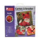DIY-Stickset für Kinder "Im Wald" von Graine Créative, Komplette Materialpackung mit deutscher Anleitung, empfohlen ab 4 Jahren