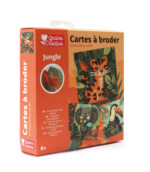 DIY-Stickset für Kinder "Im Dschungel" von Graine Créative,  Komplette Materialpackung mit deutscher Anleitung, empfohlen ab 4 Jahren – Bild 3
