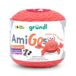 Wolle Gründl DIY-Häkelset AmiGos "Krabbe Kira", Günstiges Einsteigerset mit Wolle + Augen + Garn, Anleitung + Tutorial digital – Bild 3