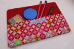 Bindentasche, Etui für Damenbinden, Inkontinenzvorlagen, Slipeinlagen / Kosmetiktäschchen / Hygienetäschchen / Medikamententäschchen – Bild 4