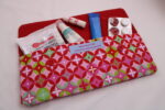 Bindentasche, Etui für Damenbinden, Inkontinenzvorlagen, Slipeinlagen / Kosmetiktäschchen / Hygienetäschchen / Medikamententäschchen – Bild 5