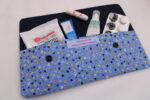 Bindentasche, Etui für Damenbinden, Inkontinenzvorlagen, Slipeinlagen / Kosmetiktäschchen / Hygienetäschchen / Medikamententäschchen – Bild 4