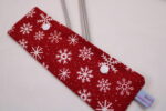 Strickset "Glitzernde Weihnachts-Socken stricken", komplettes Geschenkset zum Strümpfe stricken, DIY-Pack inklusive Wolle, Nadeln, Nadelgarage, Handmaß und Anleitung – Bild 4