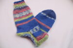 Gr. 38/39 - Wollsocken in bunten Farben, handgestrickt aus Wolle Gründl Norwich (06)